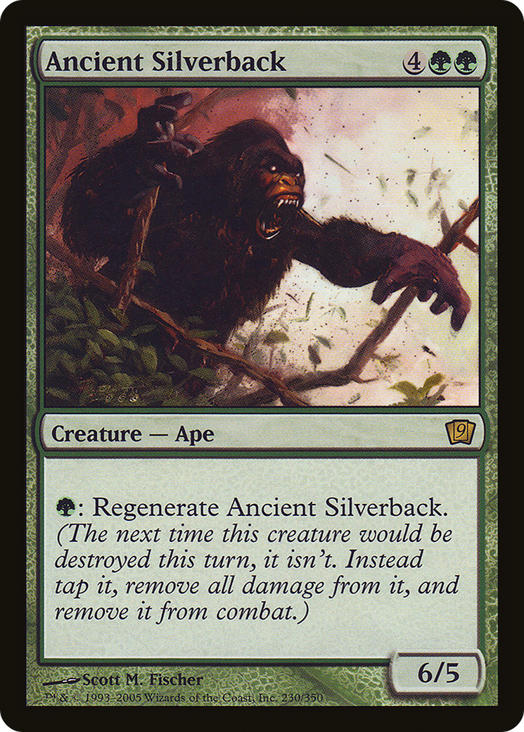 Ancient Silverback (9ED-230) [9th Edition] Foil