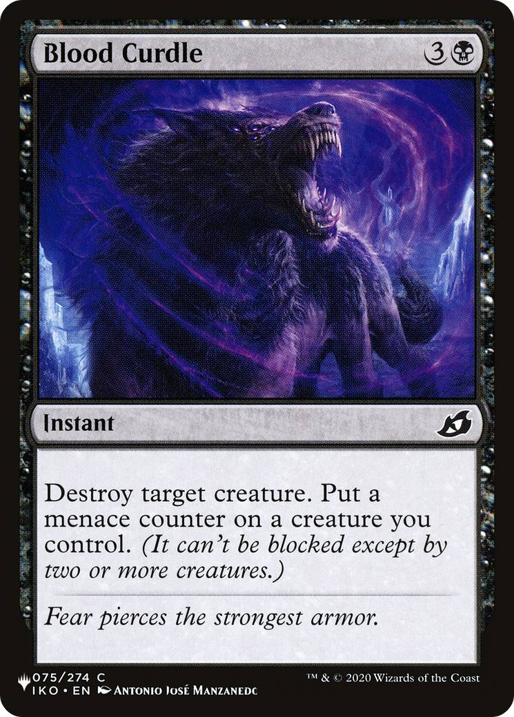 Blood Curdle (LIST-IKO-75) [The List]