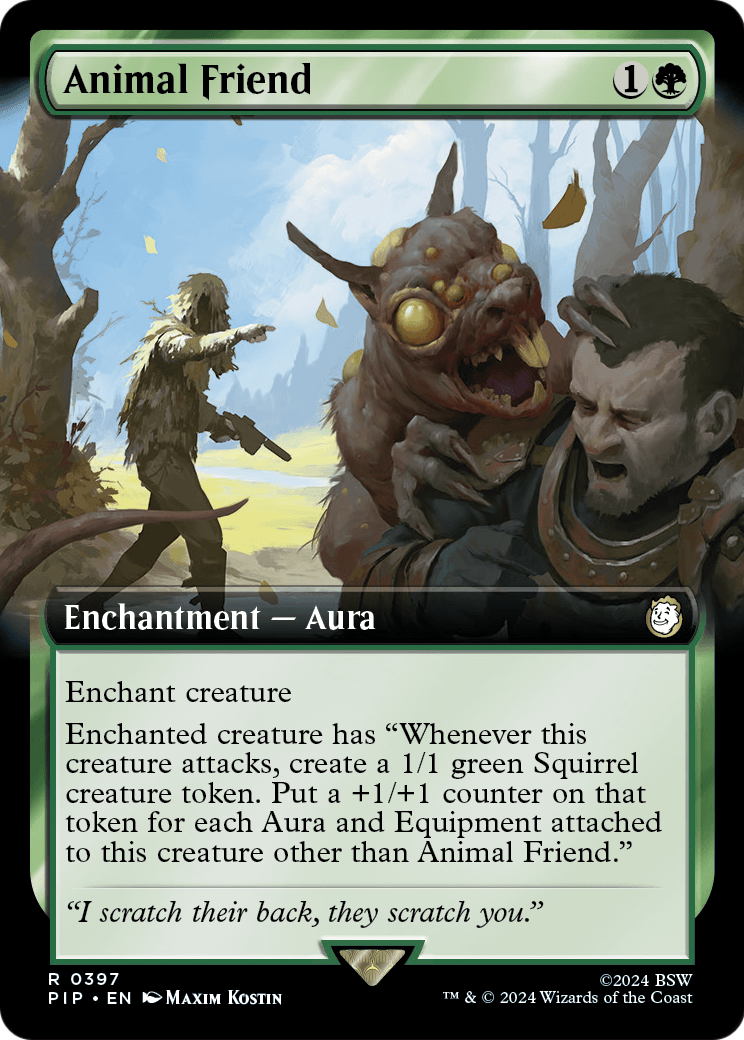 Animal Friend (Extended Art) (PIP-397) [Fallout]