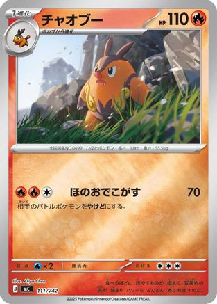 Pignite - 111/742 (Mirror Holo) (111/742) - Start Deck 100 Battle Collection Holofoil