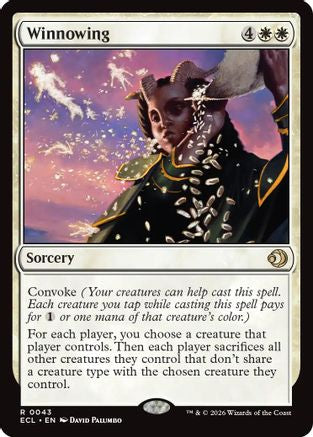 Winnowing (ECL-043) [Lorwyn Eclipsed]