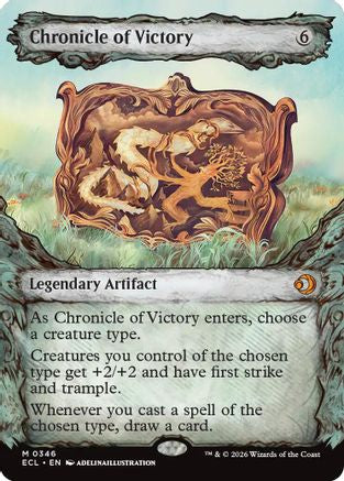 Chronicle of Victory (Showcase) (ECL-346) [Lorwyn Eclipsed]