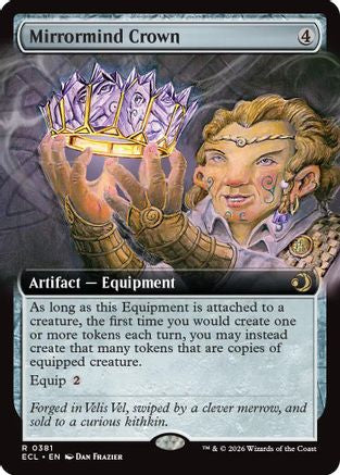 Mirrormind Crown (Extended Art) (ECL-381) [Lorwyn Eclipsed]