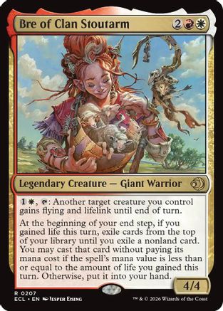 Bre of Clan Stoutarm (ECL-207) [Lorwyn Eclipsed]