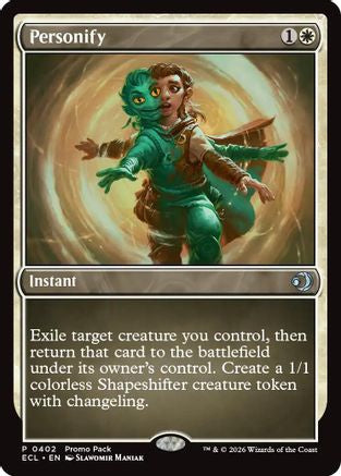 Personify (PPECL-402) [Promo Pack: Lorwyn Eclipsed]