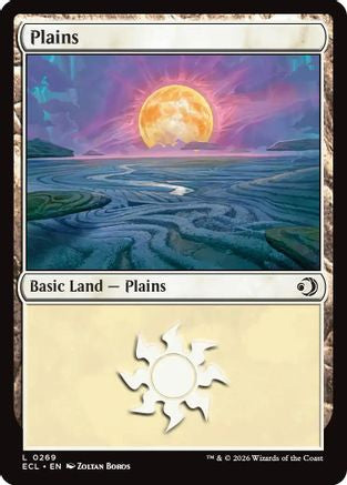 Plains (ECL-269) [Lorwyn Eclipsed] Foil