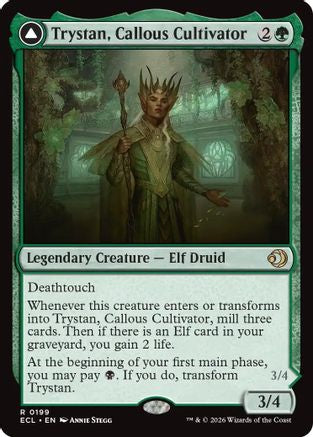 Trystan, Callous Cultivator (ECL-199) [Lorwyn Eclipsed]