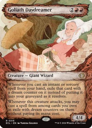Goliath Daydreamer (Showcase) (ECL-316) [Lorwyn Eclipsed] Foil