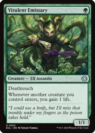 Virulent Emissary (ECL-202) [Lorwyn Eclipsed]