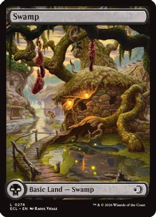 Swamp (ECL-276) [Lorwyn Eclipsed] Foil
