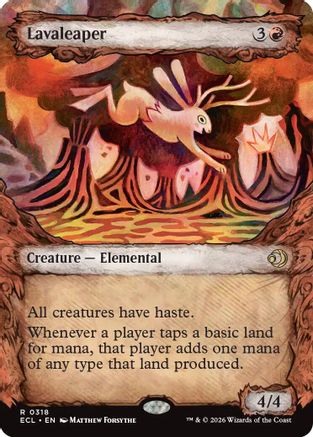 Lavaleaper (Showcase) (ECL-318) [Lorwyn Eclipsed] Foil