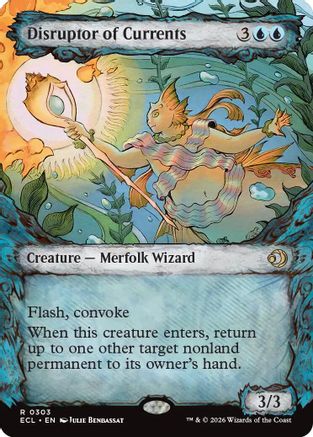 Disruptor of Currents (Showcase) (ECL-303) [Lorwyn Eclipsed] Foil