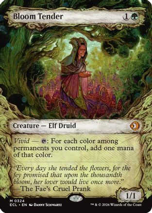 Bloom Tender (ECL-324) (Showcase) [Lorwyn Eclipsed]