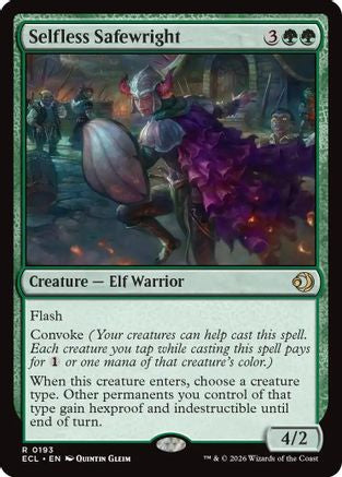 Selfless Safewright (ECL-193) [Lorwyn Eclipsed]