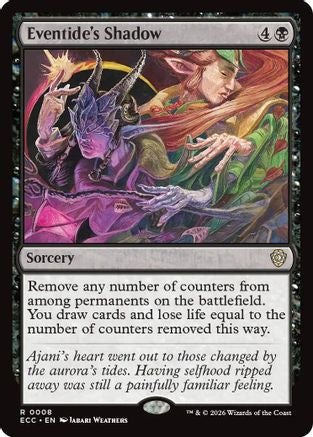 Eventide's Shadow (ECC-008) [Commander: Lorwyn Eclipsed]