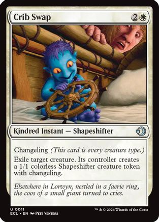 Crib Swap (ECL-011) [Lorwyn Eclipsed] Foil