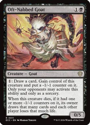 Oft-Nabbed Goat (ECC-011) [Commander: Lorwyn Eclipsed]