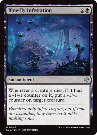 Blowfly Infestation (ECC-046) [Commander: Lorwyn Eclipsed]