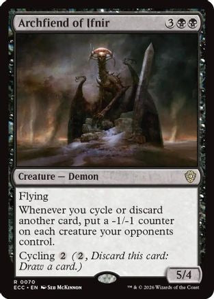Archfiend of Ifnir (ECC-070) [Commander: Lorwyn Eclipsed]