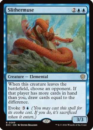 Slithermuse (ECC-069) [Commander: Lorwyn Eclipsed]