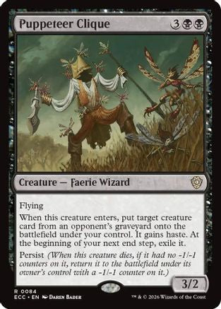Puppeteer Clique (ECC-084) [Commander: Lorwyn Eclipsed]
