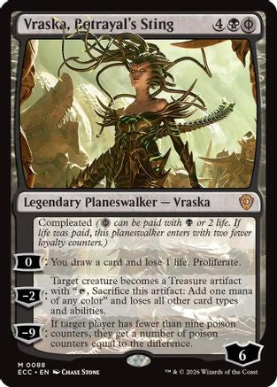 Vraska, Betrayal's Sting (ECC-088) [Commander: Lorwyn Eclipsed]