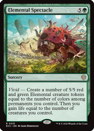 Elemental Spectacle (ECC-015) [Commander: Lorwyn Eclipsed]