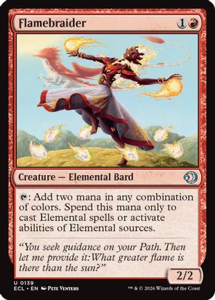 Flamebraider (ECL-139) [Lorwyn Eclipsed]