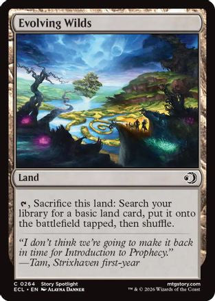 Evolving Wilds (ECL-264) [Lorwyn Eclipsed] Foil