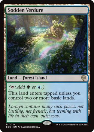 Sodden Verdure (ECC-024) [Commander: Lorwyn Eclipsed]