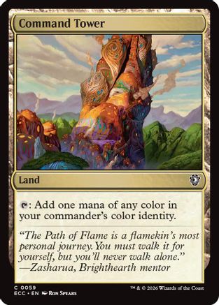 Command Tower (ECC-059) [Commander: Lorwyn Eclipsed]
