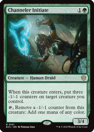 Channeler Initiate (ECC-101) [Commander: Lorwyn Eclipsed]