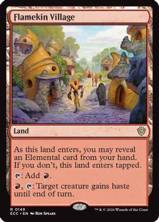 Flamekin Village (ECC-149) [Commander: Lorwyn Eclipsed]