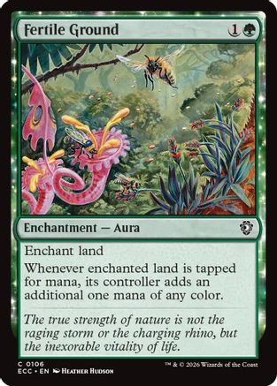 Fertile Ground (ECC-106) [Commander: Lorwyn Eclipsed]