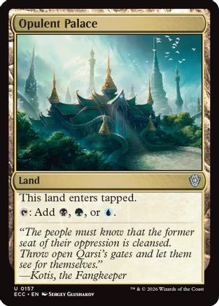 Opulent Palace (ECC-157) [Commander: Lorwyn Eclipsed]