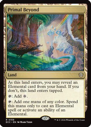 Primal Beyond (ECC-159) [Commander: Lorwyn Eclipsed]