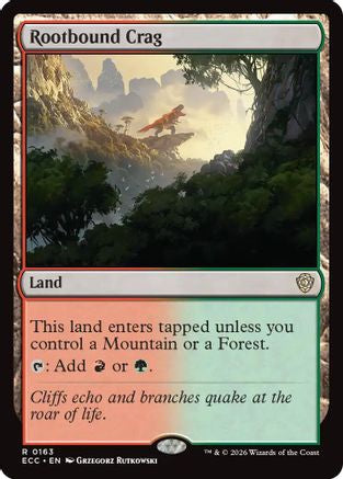 Rootbound Crag (ECC-163) [Commander: Lorwyn Eclipsed]