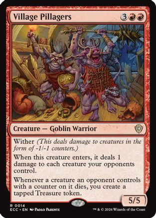 Village Pillagers (ECC-014) [Commander: Lorwyn Eclipsed]