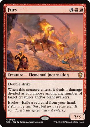 Fury (ECC-050) [Commander: Lorwyn Eclipsed]