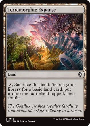 Terramorphic Expanse (ECC-169) [Commander: Lorwyn Eclipsed]