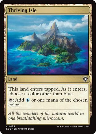 Thriving Isle (ECC-173) [Commander: Lorwyn Eclipsed]