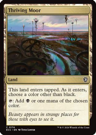 Thriving Moor (ECC-174) [Commander: Lorwyn Eclipsed]