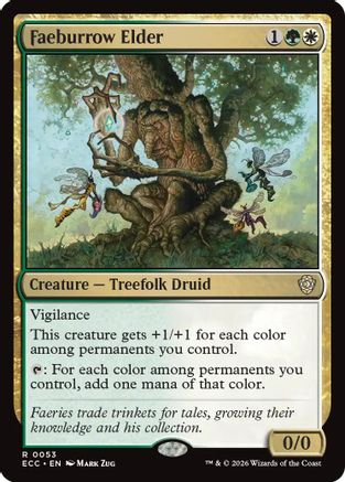 Faeburrow Elder (ECC-053) [Commander: Lorwyn Eclipsed]