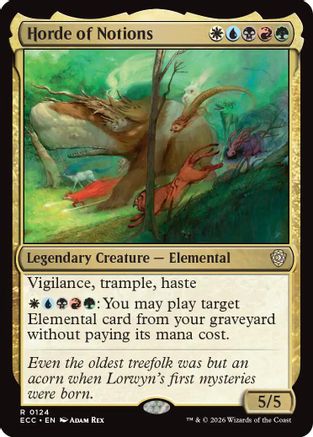 Horde of Notions (ECC-124) [Commander: Lorwyn Eclipsed]