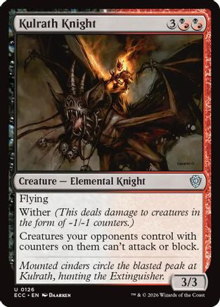 Kulrath Knight (ECC-126) [Commander: Lorwyn Eclipsed]