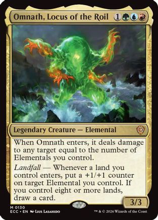 Omnath, Locus of the Roil (ECC-130) [Commander: Lorwyn Eclipsed]