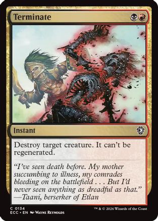 Terminate (ECC-134) [Commander: Lorwyn Eclipsed]
