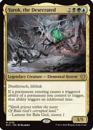 Yarok, the Desecrated (ECC-136) [Commander: Lorwyn Eclipsed]