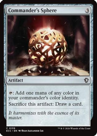 Commander's Sphere (ECC-139) [Commander: Lorwyn Eclipsed]