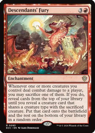 Descendants' Fury (ECC-093) [Commander: Lorwyn Eclipsed]